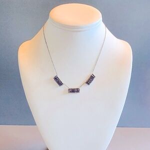 Chan Luu Silver With Gold Bead Necklace